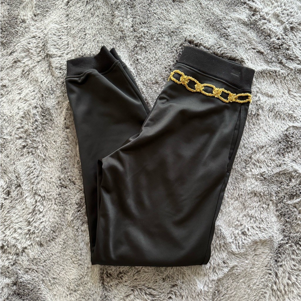 Moschino X H&M Black Pants In Size 2-4 . Euc.!